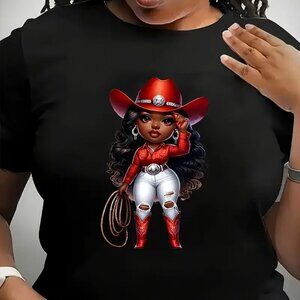 Cowgirl Cutie Graphic Tee – Boots on the Ground Edition